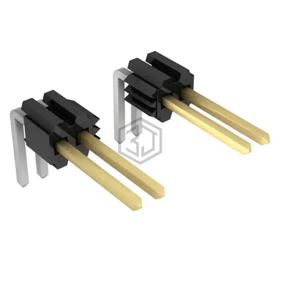 TMS-107-01-L-S-RA - Samtec Inc. - Rectangular Connectors - Headers, Male Pins