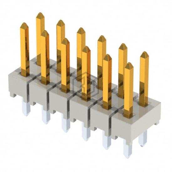 HTSW-106-07-F-D - Samtec Inc. - Rectangular Connectors - Headers, Male Pins
