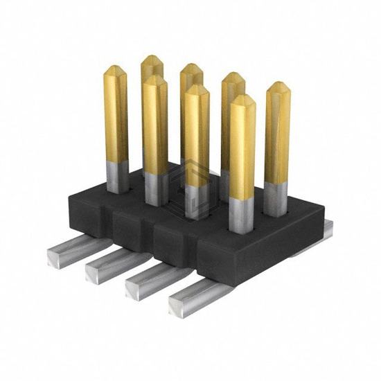 FTS-104-01-F-DV-TR - Samtec Inc. - Rectangular Connectors - Headers, Male Pins