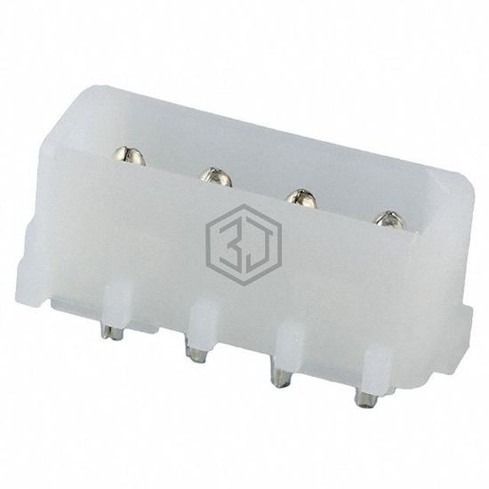 1586627-1 - TE Connectivity AMP Connectors - Rectangular Connectors - Headers, Male Pins