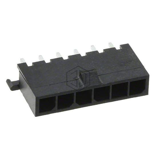 2-1445050-6 - TE Connectivity AMP Connectors - Rectangular Connectors - Headers, Male Pins