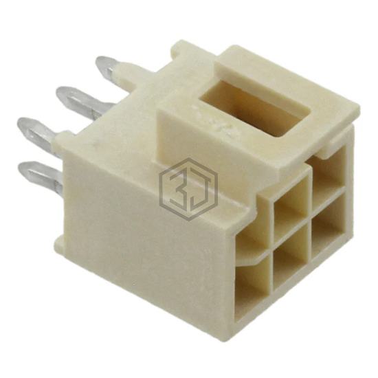 1053102206 - Molex - Rectangular Connectors - Headers, Male Pins