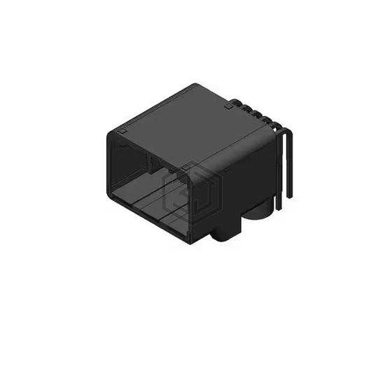 MX84B012NF1 - JAE Electronics - Rectangular Connectors - Headers, Male Pins
