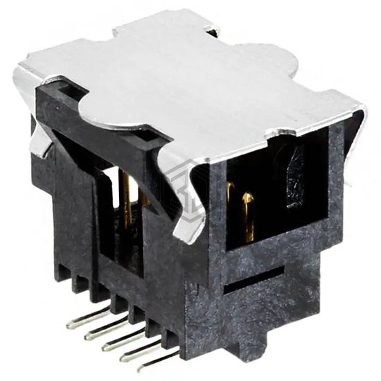 147377-1 - TE Connectivity AMP Connectors - Rectangular Connectors - Headers, Male Pins