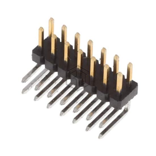 2842150-7 - TE Connectivity AMP Connectors - Rectangular Connectors - Headers, Male Pins