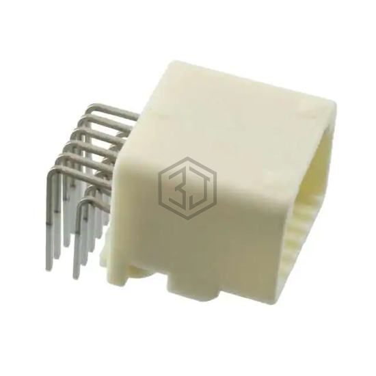 1-1318772-3 - TE Connectivity AMP Connectors - Rectangular Connectors - Headers, Male Pins