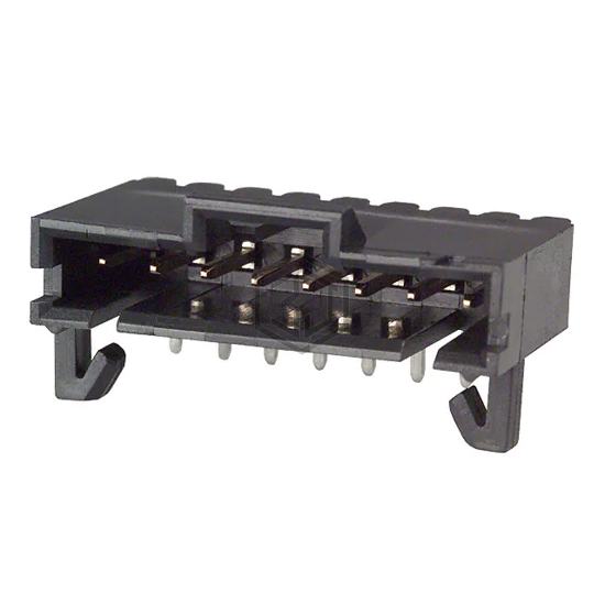 103673-7 - TE Connectivity AMP Connectors - Rectangular Connectors - Headers, Male Pins