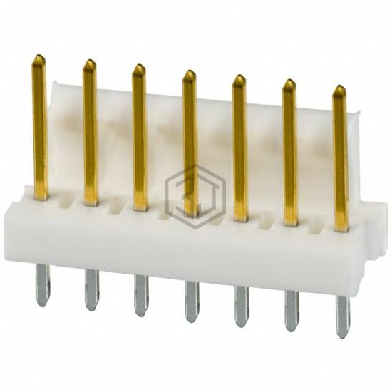 641215-7 - TE Connectivity AMP Connectors - Rectangular Connectors - Headers, Male Pins