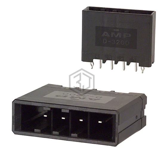 1-917338-5 - TE Connectivity AMP Connectors - Rectangular Connectors - Headers, Male Pins