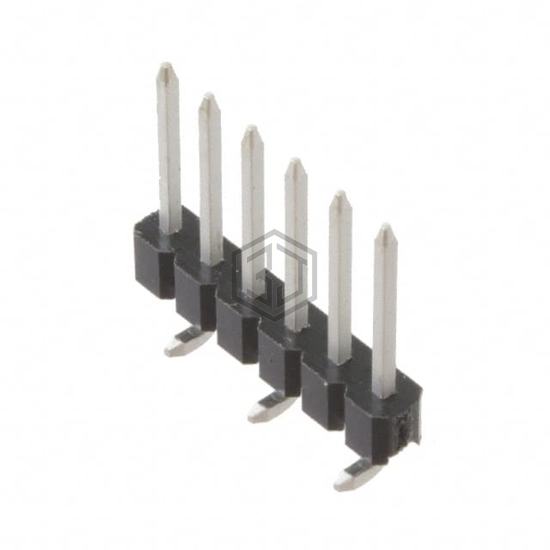 0878980666 - Molex - Rectangular Connectors - Headers, Male Pins