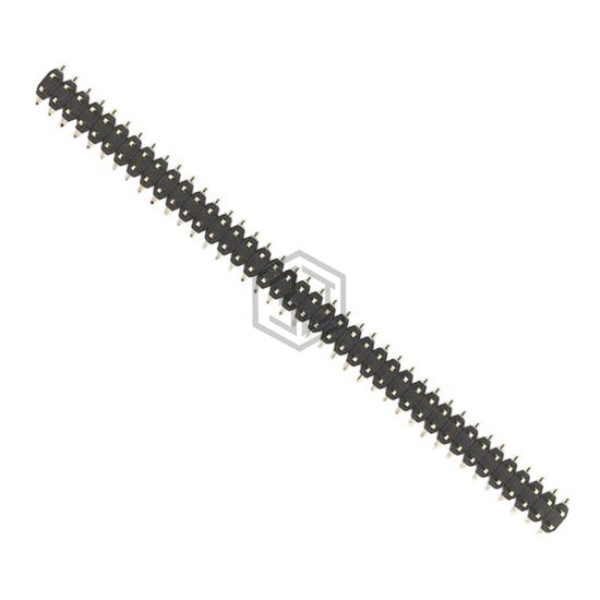 HDR200MET80M-G-V-SM - Chip Quik Inc. - Rectangular Connectors - Headers, Male Pins