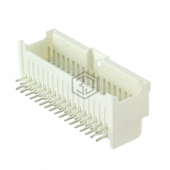 0559593430 - Molex - Rectangular Connectors - Headers, Male Pins