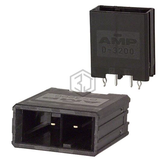 1-917337-2 - TE Connectivity AMP Connectors - Rectangular Connectors - Headers, Male Pins