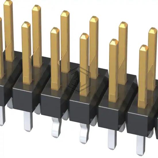 0702871103 - Molex - Rectangular Connectors - Headers, Male Pins