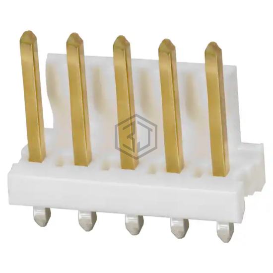 3-641208-5 - TE Connectivity AMP Connectors - Rectangular Connectors - Headers, Male Pins