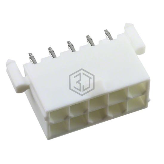 0460151003 - Molex - Rectangular Connectors - Headers, Male Pins
