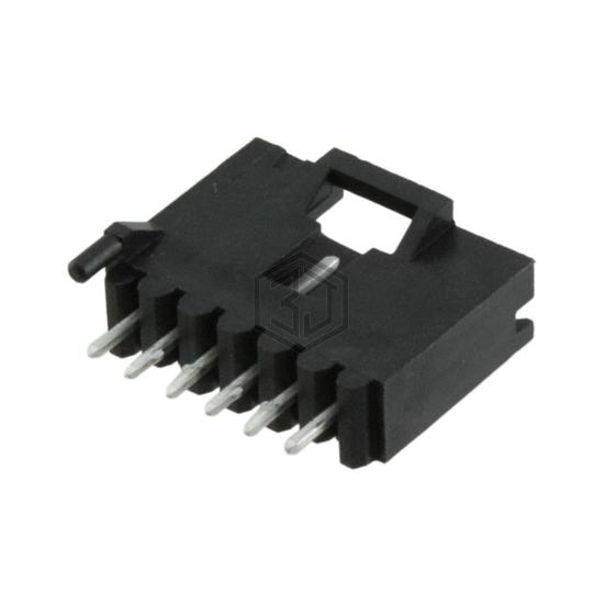 5-104450-5 - TE Connectivity AMP Connectors - Rectangular Connectors - Headers, Male Pins