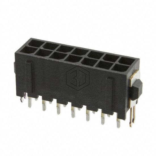 4-794680-4 - TE Connectivity AMP Connectors - Rectangular Connectors - Headers, Male Pins