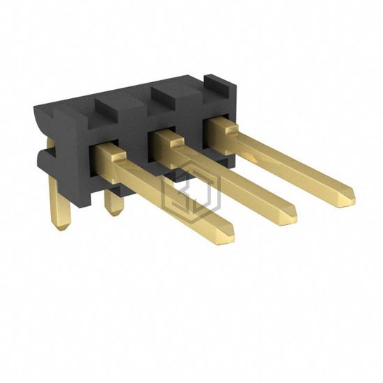 87233-3 - TE Connectivity AMP Connectors - Rectangular Connectors - Headers, Male Pins