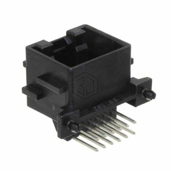 1-967250-1 - TE Connectivity AMP Connectors - Rectangular Connectors - Headers, Male Pins