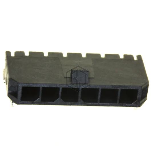 0436500610 - Molex - Rectangular Connectors - Headers, Male Pins