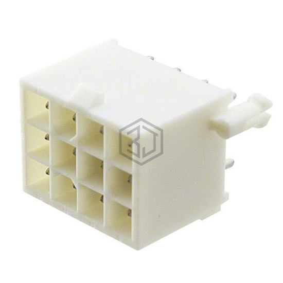 770186-1 - TE Connectivity AMP Connectors - Rectangular Connectors - Headers, Male Pins