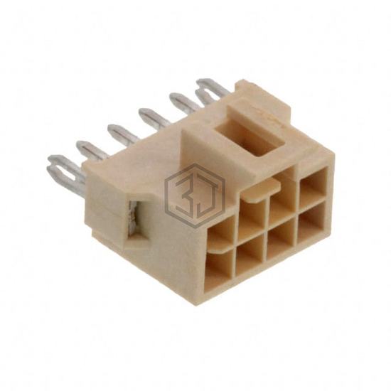 1053122208 - Molex - Rectangular Connectors - Headers, Male Pins
