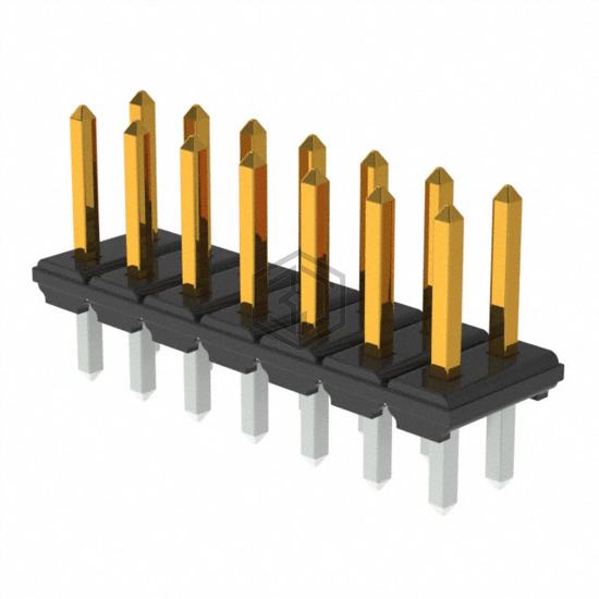 XJ8C-1411 - Omron Electronics Inc-EMC Div - Rectangular Connectors - Headers, Male Pins