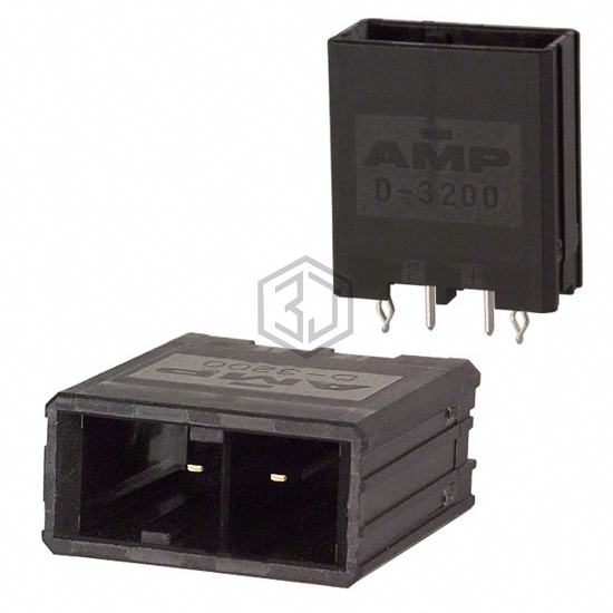 2-917337-3 - TE Connectivity AMP Connectors - Rectangular Connectors - Headers, Male Pins