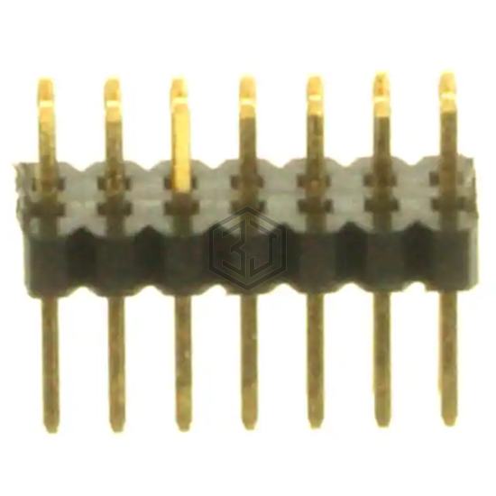 SMH100-LPSE-D07-ST-BK - Sullins Connector Solutions - Rectangular Connectors - Headers, Male Pins