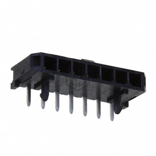 0436500701 - Molex - Rectangular Connectors - Headers, Male Pins