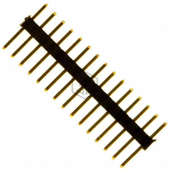 SMH100-LPSE-S15-ST-BK - Sullins Connector Solutions - Rectangular Connectors - Headers, Male Pins