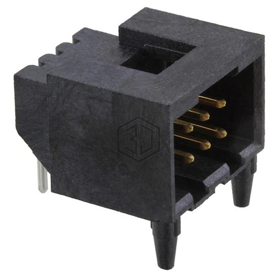 0741640006 - Molex - Rectangular Connectors - Headers, Male Pins