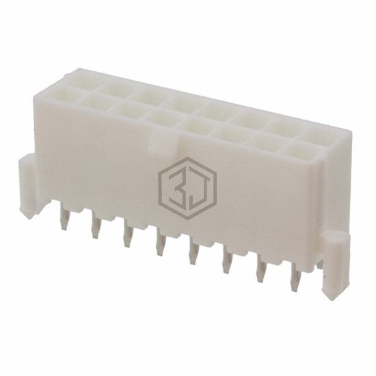 0460151603 - Molex - Rectangular Connectors - Headers, Male Pins