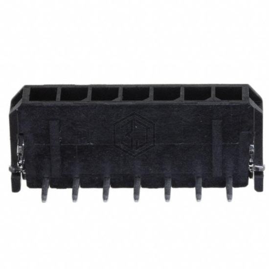 0436500704 - Molex - Rectangular Connectors - Headers, Male Pins
