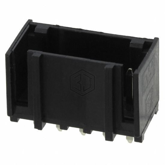647123-5 - TE Connectivity AMP Connectors - Rectangular Connectors - Headers, Male Pins