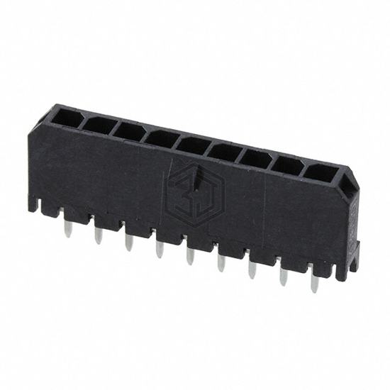 0436500929 - Molex - Rectangular Connectors - Headers, Male Pins