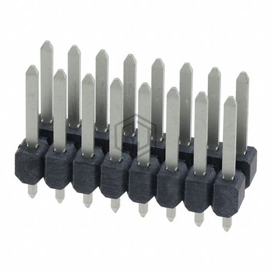 0757571481 - Molex - Rectangular Connectors - Headers, Male Pins