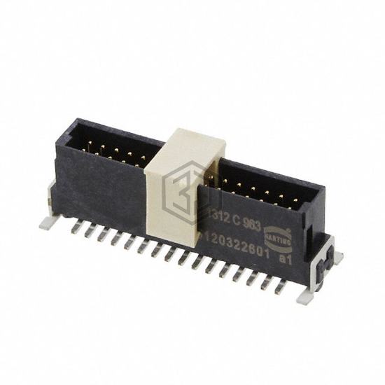 15120322601000 - HARTING - Rectangular Connectors - Headers, Male Pins