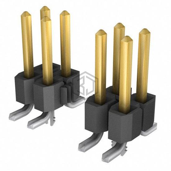TSM-108-01-S-DV-LC - Samtec Inc. - Rectangular Connectors - Headers, Male Pins