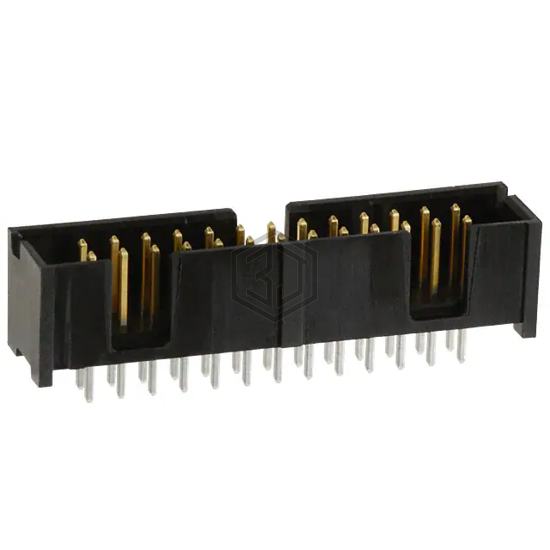 5103308-6 - TE Connectivity AMP Connectors - Rectangular Connectors - Headers, Male Pins