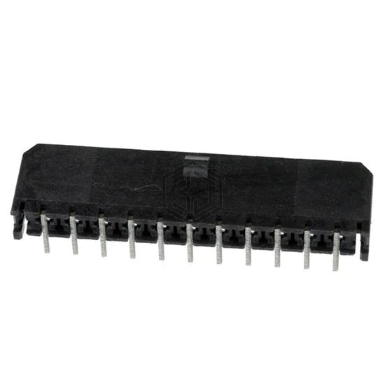 0436501100 - Molex - Rectangular Connectors - Headers, Male Pins