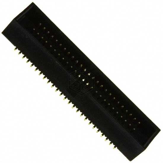 SBH41-NBPB-D25-SP-BK - Sullins Connector Solutions - Rectangular Connectors - Headers, Male Pins