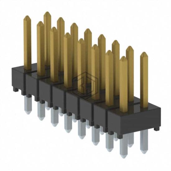 HTSW-108-07-FM-D - Samtec Inc. - Rectangular Connectors - Headers, Male Pins