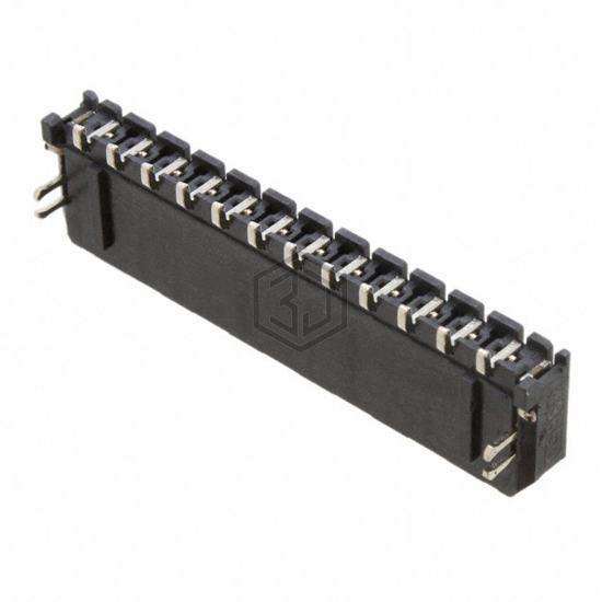 0436501209 - Molex - Rectangular Connectors - Headers, Male Pins