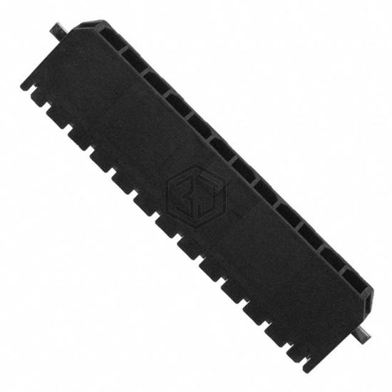 0436501212 - Molex - Rectangular Connectors - Headers, Male Pins