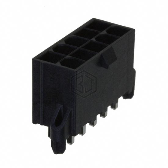 0462070010 - Molex - Rectangular Connectors - Headers, Male Pins
