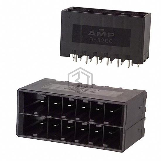 1-917658-5 - TE Connectivity AMP Connectors - Rectangular Connectors - Headers, Male Pins