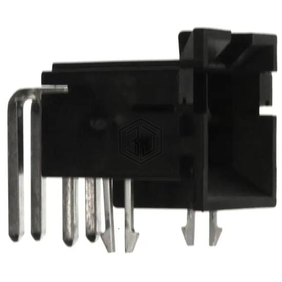 0438100001 - Molex - Rectangular Connectors - Headers, Male Pins