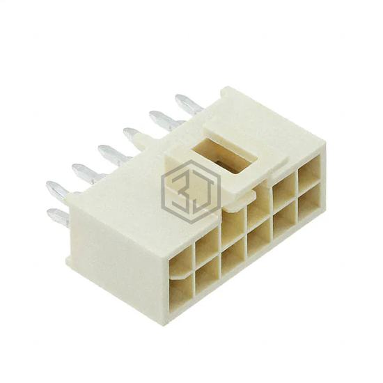 1053102312 - Molex - Rectangular Connectors - Headers, Male Pins